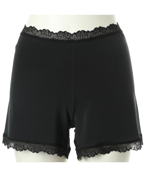 KID BLUE（キッドブルー）の「キッドブルー -22ベンベルグベア天 -フレアパンツ -KISE102 -kidblue（ショーツ・レディース・ブラック/グレー/アイボリー/ベージュ・L/M）」の2枚目の写真