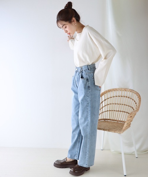 BLUEEAST（ブルーイースト）の「スクエアトゥフェイクレザー厚底ローファー（ローファー・レディース・ブラック/ブラウン・MEDIUM/LARGE）」の22枚目の写真