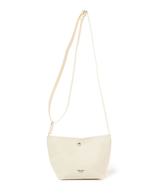 ORCIVAL（オーシバル）の「ORCIVAL / ミニ ショルダー バッグ（ショルダーバッグ・レディース・ホワイト系その他5/ベージュ/チャコールグレー・ONE SIZE）」の2枚目の写真