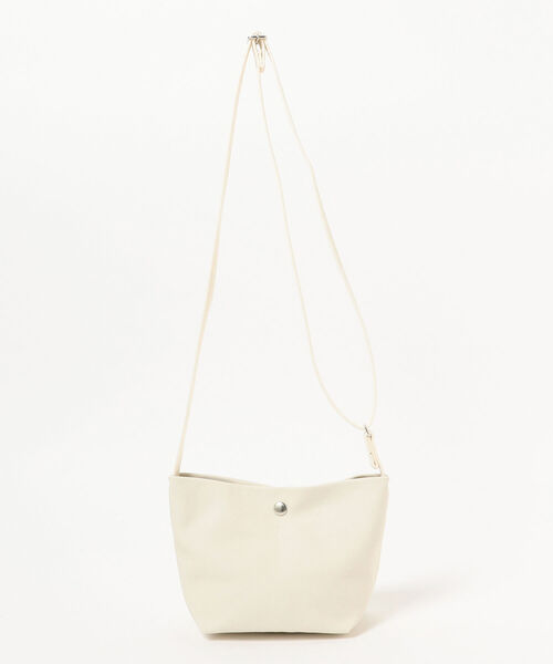 ORCIVAL（オーシバル）の「ORCIVAL / ミニ ショルダー バッグ（ショルダーバッグ・レディース・ホワイト系その他5/ベージュ/チャコールグレー・ONE SIZE）」の4枚目の写真