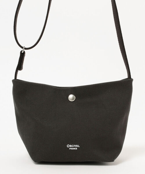 ORCIVAL（オーシバル）の「ORCIVAL / ミニ ショルダー バッグ（ショルダーバッグ・レディース・ホワイト系その他5/ベージュ/チャコールグレー・ONE SIZE）」の8枚目の写真