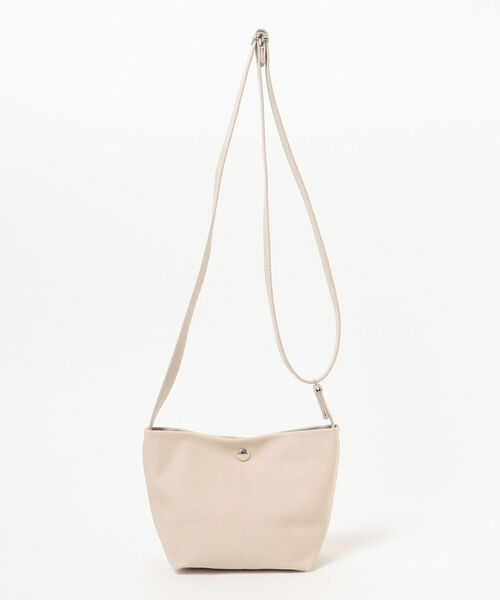 ORCIVAL（オーシバル）の「ORCIVAL / ミニ ショルダー バッグ（ショルダーバッグ・レディース・ホワイト系その他5/ベージュ/チャコールグレー・ONE SIZE）」の11枚目の写真