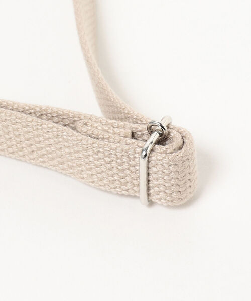 ORCIVAL（オーシバル）の「ORCIVAL / ミニ ショルダー バッグ（ショルダーバッグ・レディース・ホワイト系その他5/ベージュ/チャコールグレー・ONE SIZE）」の16枚目の写真