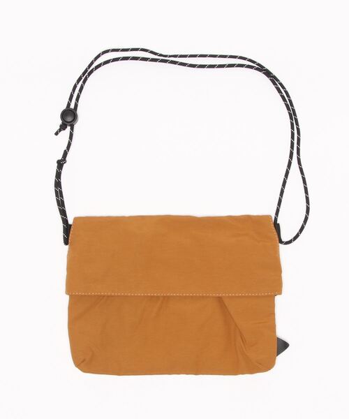 EARTH MADE（アースメイド）の「C/ナイロン サコッシュ（ショルダーバッグ・メンズ・マスタード/ブラック/カーキ/カーキオリーブ/ベージュ・FREE）」の12枚目の写真