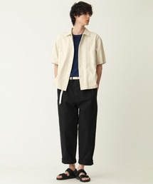 MHL.（エムエイチエル）の「FADED COTTON ROUGH TWILL（シャツ