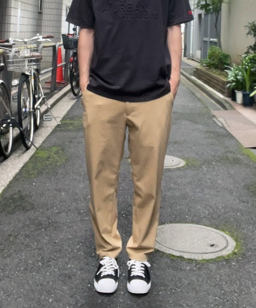 ikka（イッカ）の「EASY STRETCH イージーストレッチ 冷感アンクルパンツ（その他パンツ・メンズ・ダークオリーブ/ネイビー/ベージュ・S/M/L/XL）」の2枚目の写真