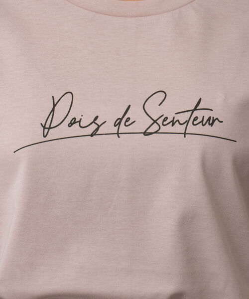 NOLLEY’S（ノーリーズ）の「フラワープリントTシャツ（Tシャツ/カットソー・レディース・チャコールグレー/ホワイト系その他4/ホワイト系その他5/ホワイト/サーモンピンク/ホワイト系その他2/ダークグリーン/ブラック・38）」の11枚目の写真