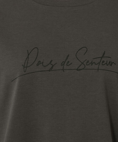 NOLLEY’S（ノーリーズ）の「フラワープリントTシャツ（Tシャツ/カットソー・レディース・チャコールグレー/ホワイト系その他4/ホワイト系その他5/ホワイト/サーモンピンク/ホワイト系その他2/ダークグリーン/ブラック・38）」の19枚目の写真