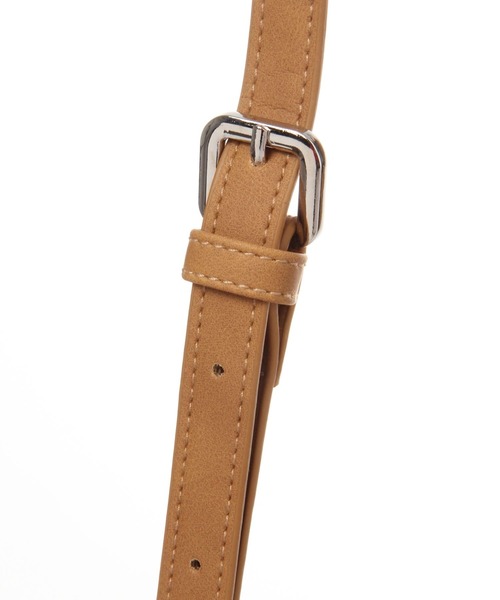 studio CLIP（スタディオクリップ）の「パッチワーク編みショルダーバッグ（ショルダーバッグ・レディース・ブラウン/グレー・FREE）」の10枚目の写真