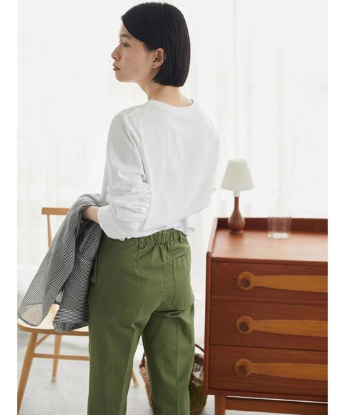 AMERICAN HOLIC(アメリカンホリック)の「タックリブクルーネックカットプルオーバー(Tシャツ/カットソー・レディース・オフホワイト/その他7・S/M/L)」の14枚目の写真