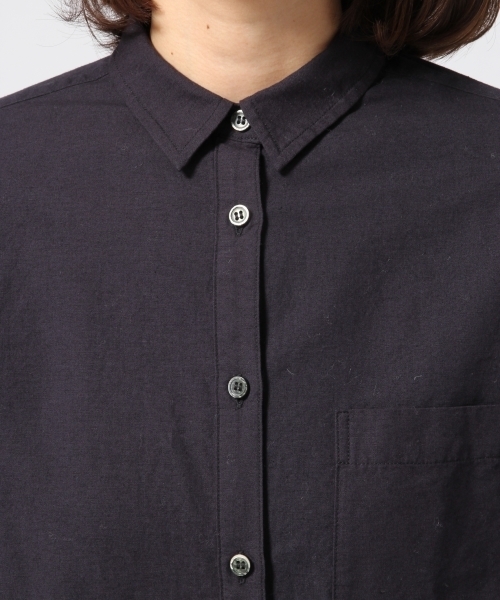 LEPSIM（レプシィム）の「シャツワンピコート　560246（その他アウター・レディース・オフホワイト/ネイビー/ストライプ・LARGE/MEDIUM）」の16枚目の写真