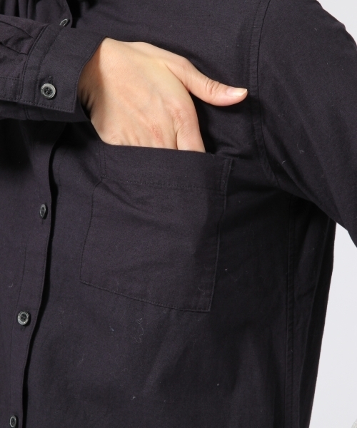 LEPSIM（レプシィム）の「シャツワンピコート　560246（その他アウター・レディース・オフホワイト/ネイビー/ストライプ・LARGE/MEDIUM）」の18枚目の写真