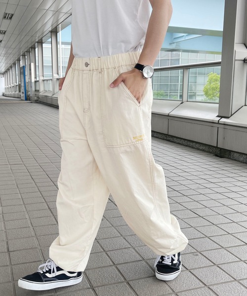 PairPair(ペアペア)の「バルーンカラースノーパンツ(ユニセックス)(その他パンツ・メンズ・グリーン/アイボリー/ブラック/ピンク・MEDIUM/LARGE)」の14枚目の写真