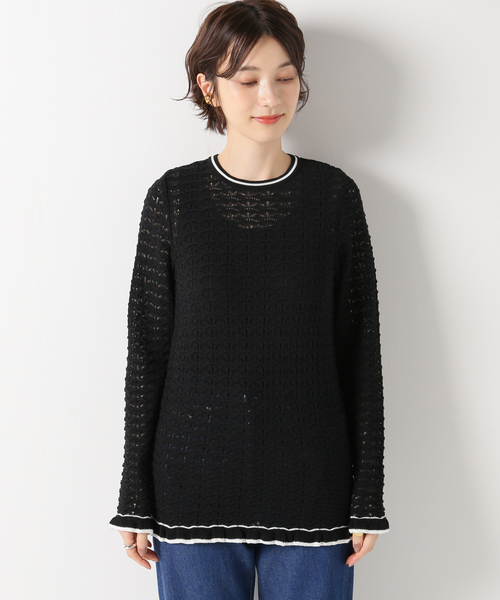 セール】レース編みニットプルオーバー（ニット/セーター）｜IENA