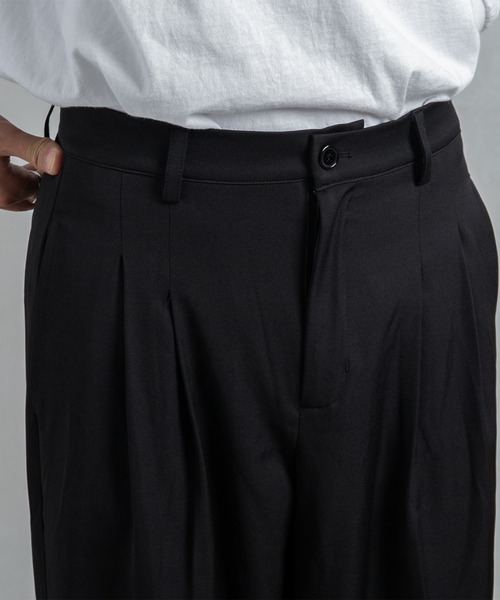 kutir（クティール）の「センタープレスワイドスラックス（スラックス・メンズ・ブラック/ブルー/グリーン/グレイッシュブルー・SMALL/MEDIUM/LARGE）」の11枚目の写真