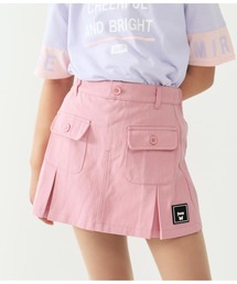 ANAP kids（アナップキッズ）の「ハートポケットプリーツスカパン（スカート・キッズ）」