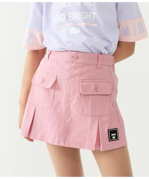 ANAP kids（アナップキッズ）の「ハートポケットプリーツスカパン