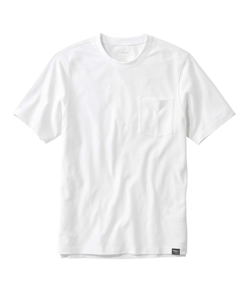 L.L.Bean(エルエルビーン)の「ストーンコースト・ピケ・ティ、半袖 ジャパン・フィット(Tシャツ/カットソー・メンズ・ホワイト/ブラック/ネイビー/ヘザーグレー・SMALL/MEDIUM/LARGE/X-LARGE/XX-LARGE)」の2枚目の写真