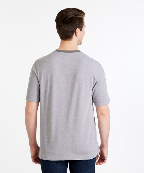 L.L.Bean(エルエルビーン)の「ストーンコースト・ピケ・ティ、半袖 ジャパン・フィット(Tシャツ/カットソー・メンズ・ホワイト/ブラック/ネイビー/ヘザーグレー・SMALL/MEDIUM/LARGE/X-LARGE/XX-LARGE)」の14枚目の写真