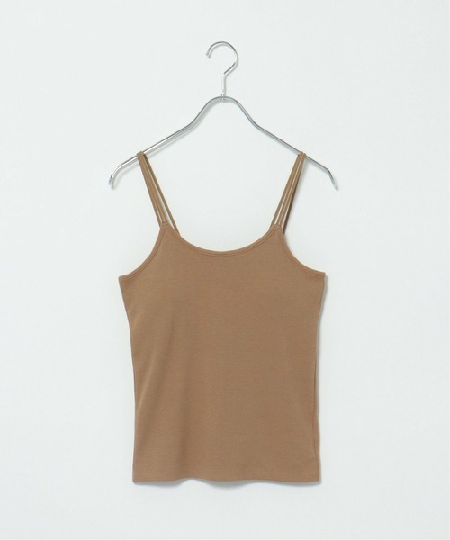 notch.(ノッチ)の「テレコカップ付きキャミソール(キャミソール・レディース・ブラック/エメラルド/オフホワイト/ブラウン・M)」の19枚目の写真