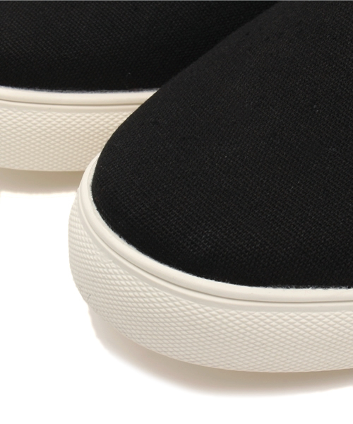 VENCEEXCHANGE（ヴァンスエクスチェンジ）の「迷彩コンビスリッポン                （スリッポン・メンズ・ブラック/ブルー・LARGE/MEDIUM）」の6枚目の写真