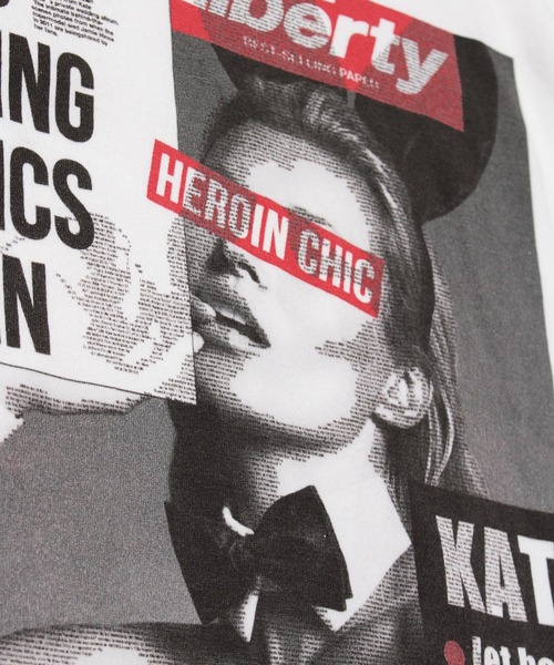 LIBERTY CITY（リバティシティ）の「【LIBERTY CITY/リバティーシティ】 [HEROIN CHIC] Tシャツ（Tシャツ/カットソー・メンズ・ホワイト/ブラック・3/4/2）」の6枚目の写真