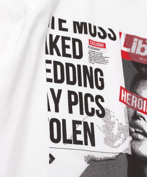 LIBERTY CITY（リバティシティ）の「【LIBERTY CITY/リバティーシティ】 [HEROIN CHIC] Tシャツ（Tシャツ/カットソー・メンズ・ホワイト/ブラック・3/4/2）」の7枚目の写真