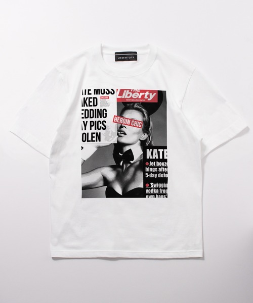 LIBERTY CITY（リバティシティ）の「【LIBERTY CITY/リバティーシティ】 [HEROIN CHIC] Tシャツ（Tシャツ/カットソー・メンズ・ホワイト/ブラック・3/4/2）」の11枚目の写真