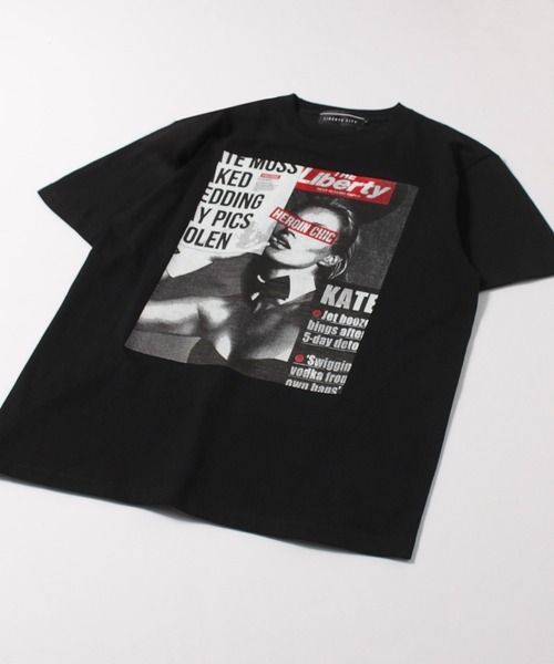 LIBERTY CITY（リバティシティ）の「【LIBERTY CITY/リバティーシティ】 [HEROIN CHIC] Tシャツ（Tシャツ/カットソー・メンズ・ホワイト/ブラック・3/4/2）」の14枚目の写真
