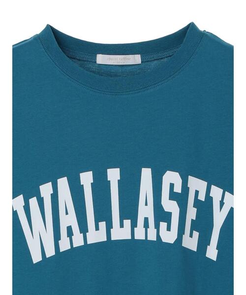 Green　Parks（グリーンパークス）の「カレッジロゴ半袖Tシャツ（Tシャツ/カットソー・レディース・ピンク/オフホワイト/ブルー・FREE）」の19枚目の写真