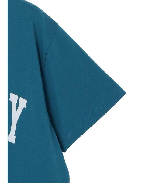 Green　Parks（グリーンパークス）の「カレッジロゴ半袖Tシャツ（Tシャツ/カットソー・レディース・ピンク/オフホワイト/ブルー・FREE）」の20枚目の写真