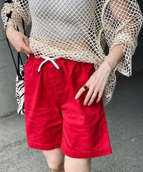 ８(eight)（エイト）の「ワイドショートパンツ（その他パンツ・メンズ・ブラック/レッド/オレンジ/グリーン/ブルー・SMALL/MEDIUM/LARGE/X-LARGE）」の4枚目の写真