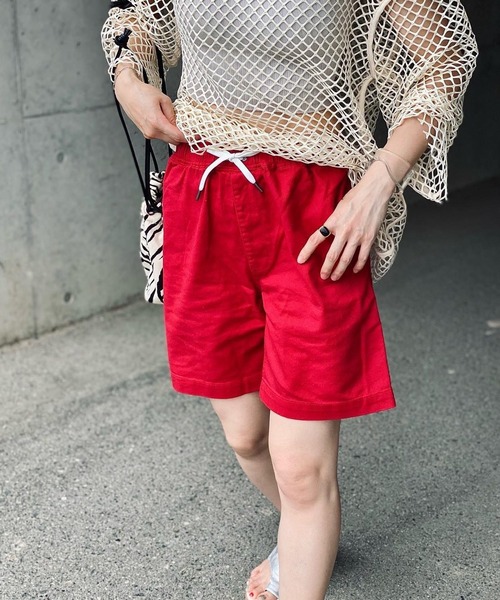 ８(eight)（エイト）の「ワイドショートパンツ（その他パンツ・メンズ・ブラック/レッド/オレンジ/グリーン/ブルー・SMALL/MEDIUM/LARGE/X-LARGE）」の11枚目の写真