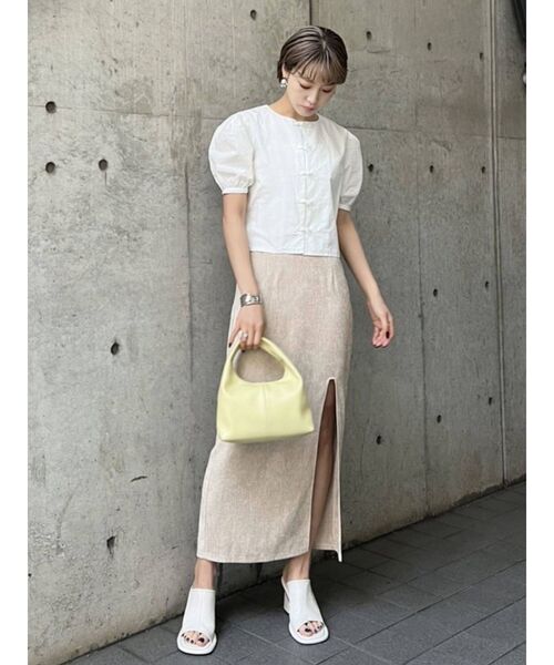 EMODA（エモダ）の「ストレートスリットロングスカート（スカート・レディース・その他・SMALL/MEDIUM）」の4枚目の写真