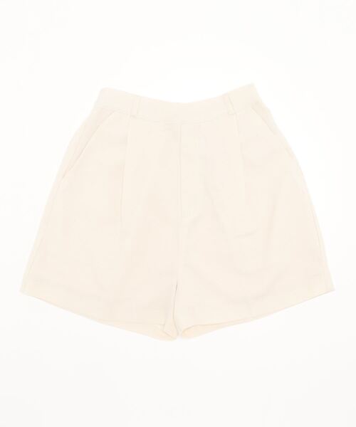 clear（クリア）の「麻タッチショートパンツ/セットアップ可能（その他パンツ・レディース・ブラック/アイボリー/マスタード・F）」の10枚目の写真