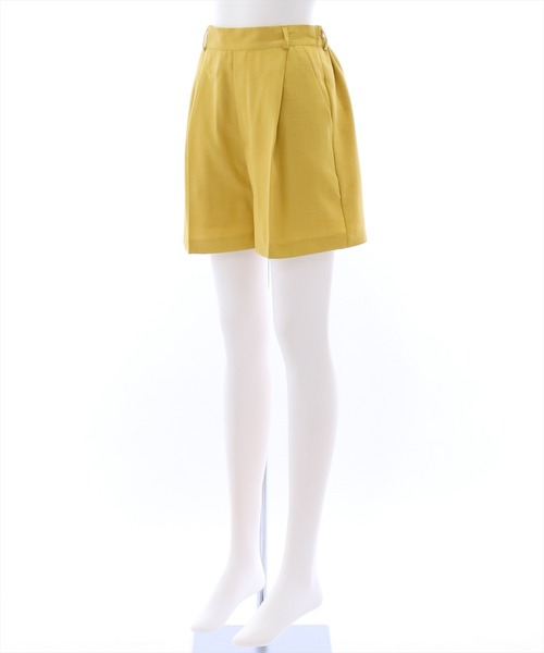 clear（クリア）の「麻タッチショートパンツ/セットアップ可能（その他パンツ・レディース・ブラック/アイボリー/マスタード・F）」の13枚目の写真