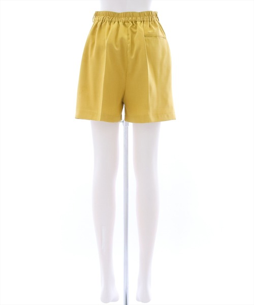 clear（クリア）の「麻タッチショートパンツ/セットアップ可能（その他パンツ・レディース・ブラック/アイボリー/マスタード・F）」の5枚目の写真