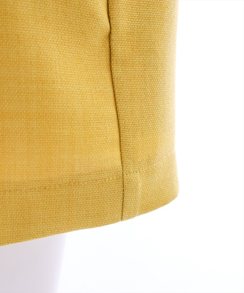 clear（クリア）の「麻タッチショートパンツ/セットアップ可能（その他パンツ・レディース・ブラック/アイボリー/マスタード・F）」の12枚目の写真