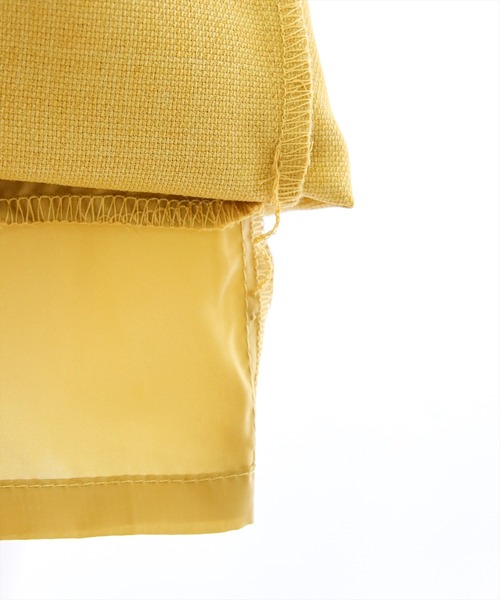 clear（クリア）の「麻タッチショートパンツ/セットアップ可能（その他パンツ・レディース・ブラック/アイボリー/マスタード・F）」の8枚目の写真