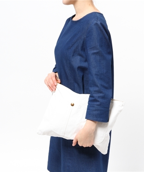 Lee（リー）の「【Lee×CIAPANIC TYPY】リー別注クラッチバッグ（クラッチバッグ・レディース・ホワイト/グレー/ネイビー/ピンク/イエロー/パープル/その他21・FREE）」の10枚目の写真