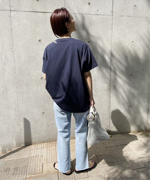 Cabana（カバナ）の「≪追加2≫【CABANA/ カバナ】 MALTA BEACHES T（Tシャツ/カットソー・レディース・ホワイト/ネイビー・FREE）」の11枚目の写真