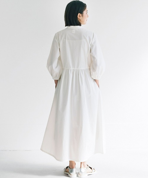 avecmoi（アヴェクモワ）の「【佐藤かなさんプロデュース】 アヴェクモワ　無垢なワンピース〈白〉（ワンピース・レディース・ホワイト・MEDIUM/LARGE/SMALL/X-LARGE）」の4枚目の写真