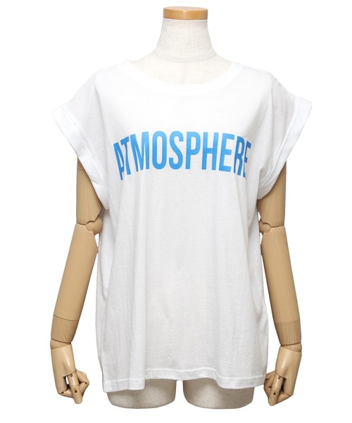 reca(レカ)の「フレンチスリーブロゴT(Tシャツ/カットソー・レディース・ネイビー/オフホワイト/クリーム/マスタード・FREE)」の17枚目の写真