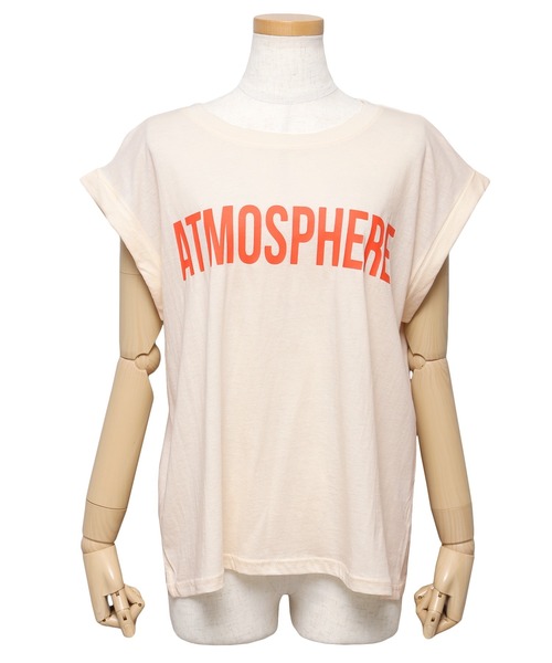 reca(レカ)の「フレンチスリーブロゴT(Tシャツ/カットソー・レディース・ネイビー/オフホワイト/クリーム/マスタード・FREE)」の22枚目の写真