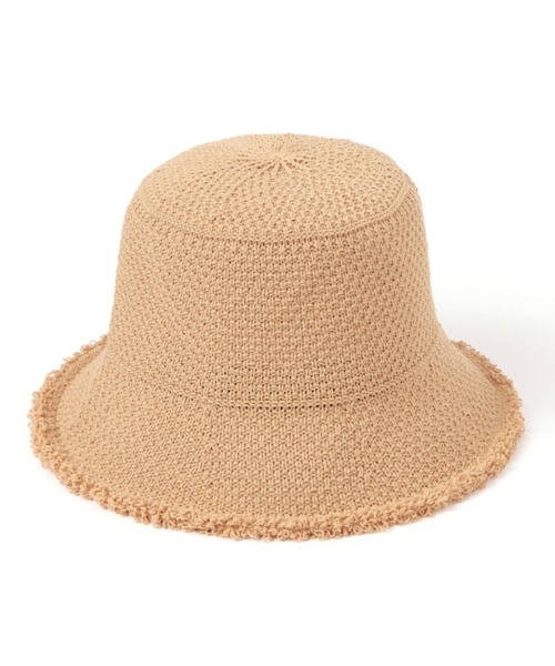 BAYFLOW（ベイフロー）の「フリンジザツザイハット（ハット・レディース・ナチュラル/ベージュ・FREE）」の2枚目の写真