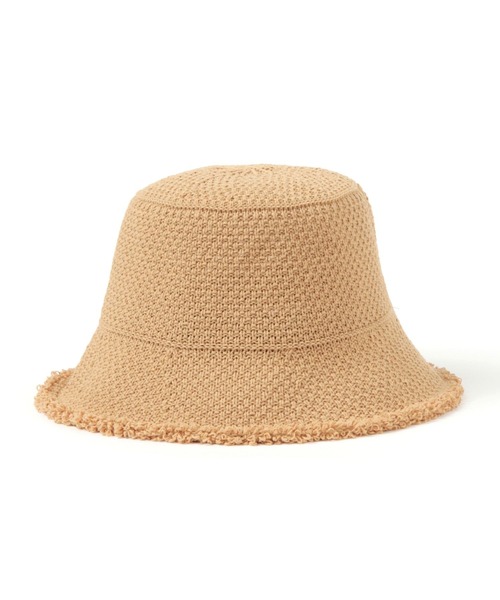 BAYFLOW（ベイフロー）の「フリンジザツザイハット（ハット・レディース・ナチュラル/ベージュ・FREE）」の3枚目の写真