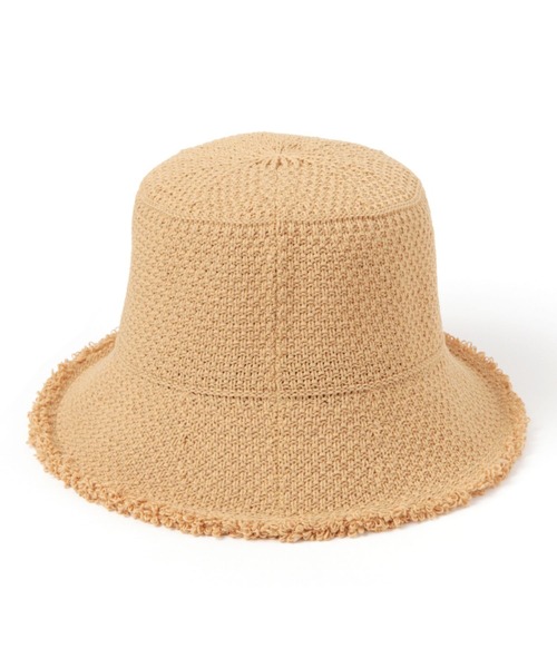 BAYFLOW（ベイフロー）の「フリンジザツザイハット（ハット・レディース・ナチュラル/ベージュ・FREE）」の5枚目の写真