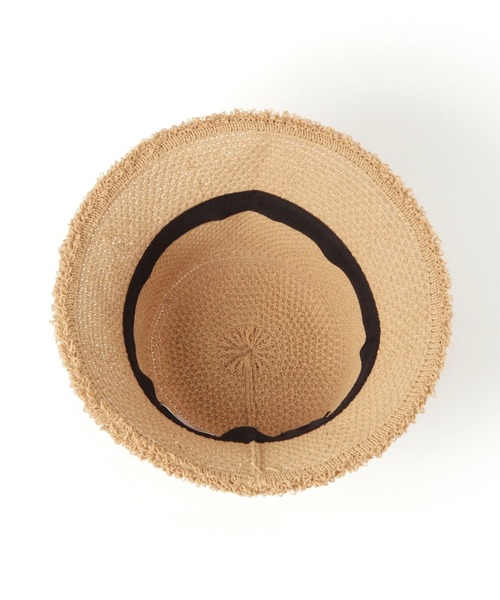 BAYFLOW（ベイフロー）の「フリンジザツザイハット（ハット・レディース・ナチュラル/ベージュ・FREE）」の6枚目の写真