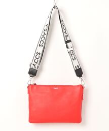 Y'SACCS（イザック）の「イタリアンシープ Wストラップミニマルショルダー（ショルダーバッグ）」