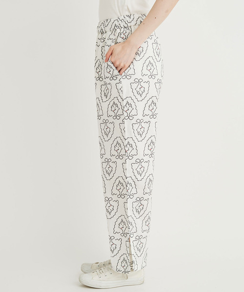 新品タグ付き　ito fukuoka FUSA pants アイボリー セール】 【OUTLET】ブーツカットカットソーパンツ （その他